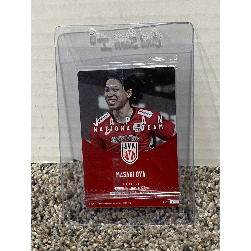 Trading Card Masaki Oya Japan National Team Wafer